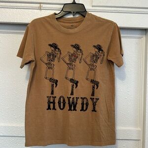 Howdy bling t shirt